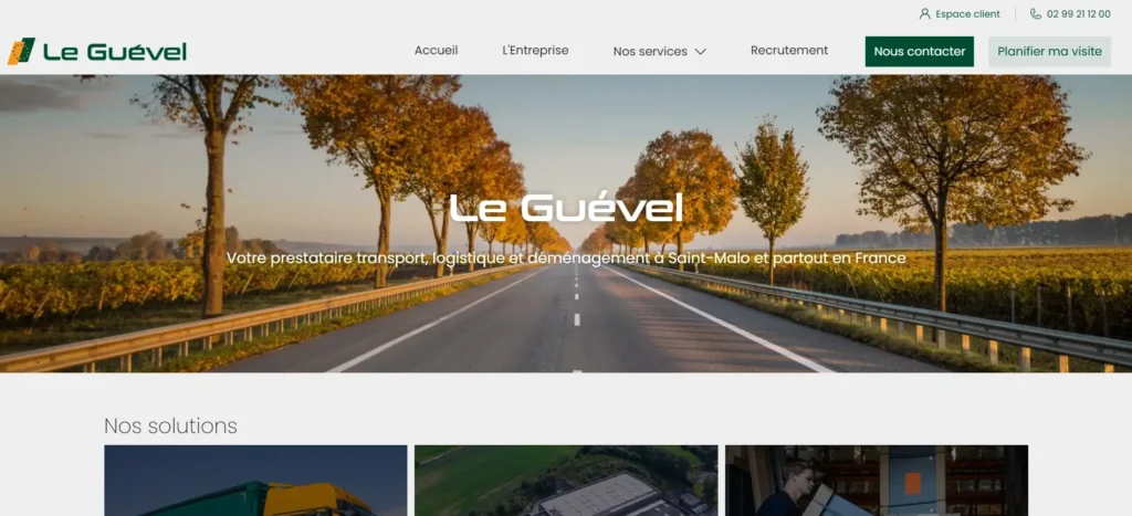 Site web Le Guével
